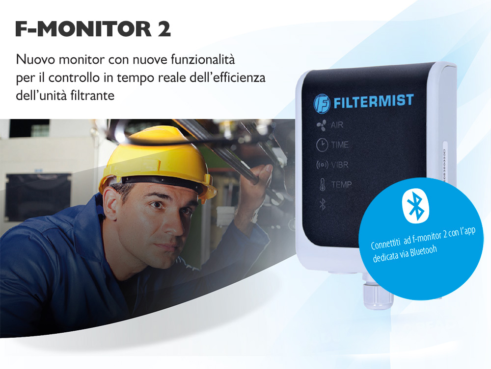 F-monitor 2 con tecnologia Bluetooth